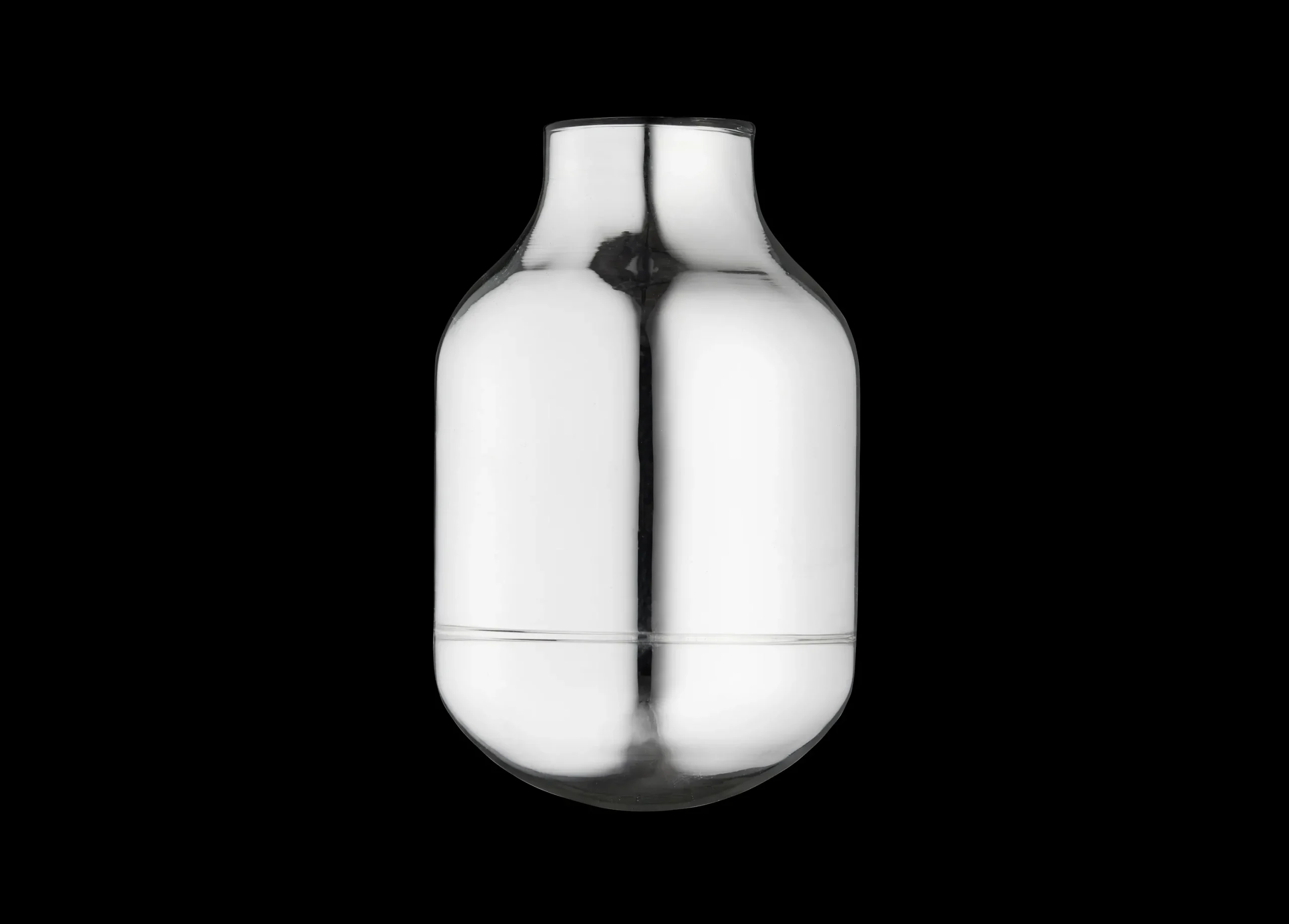 Kähler Hammershøi Glassinnsats sølvfarget (K0101)