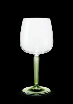 Kähler Hammershøi Hvitvinsglass 35 cl grønn 2 stk.
