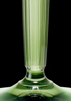 Kähler Hammershøi Hvitvinsglass 35 cl grønn 2 stk.