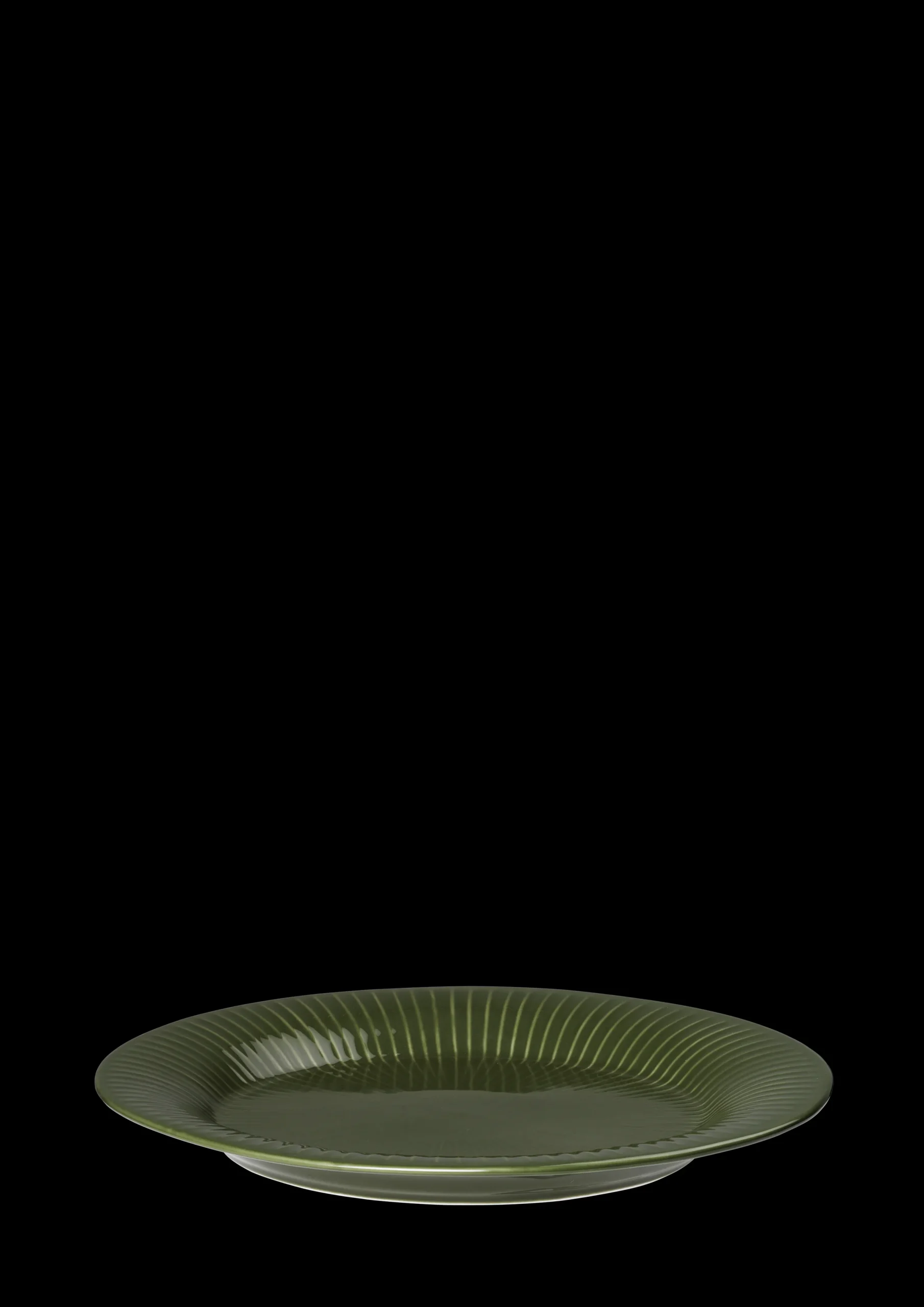 Kähler Hammershøi Oval bord skål 28.5x22.5 mørk grønn