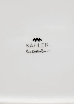 Kähler Hammershøi Ovnsfast fat 39x29.5 cm hvit