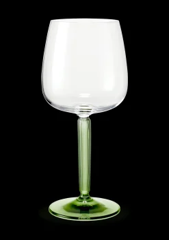 Kähler Hammershøi Rødvinsglass 49 cl grønn 2 stk.