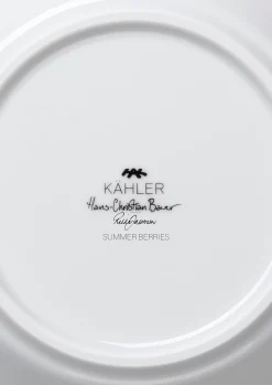 Kähler Hammershøi Summer Dyp tallerken Ø21 cm summer berries