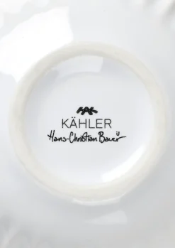 Kähler Hammershøi Vase miniatyr rød/grønn/hvit 3 stk.