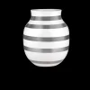 Kähler Omaggio Vase H20 sølv (15212)