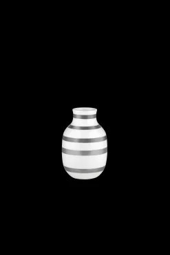 Kähler Omaggio Vase H12.5 sølv (15211)