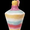 Kähler Poppery Vase med eple H32 cm pink/mint/gul - Kjøp nå