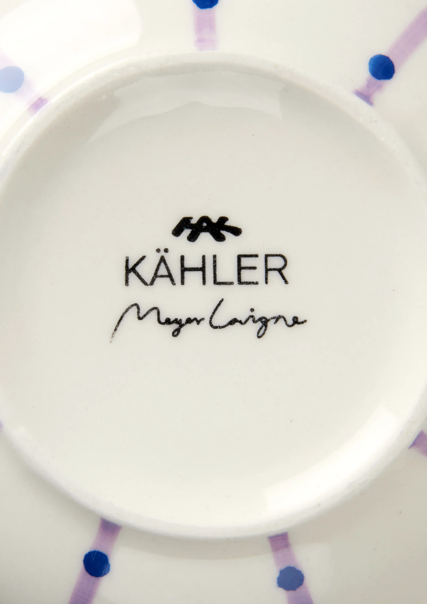 Kähler Signature Vase H15 cm lilla - Kjøb her
