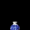 Kähler Tulle Vase H10.5 cm blå - Kjøp her