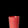 Lyngby Porcelæn Lyngby Porcelain Rhombe Color Mug 33 CL Coral - Kjøp her