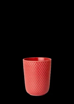 Lyngby Porcelæn Lyngby Porcelain Rhombe Color Mug 33 CL Coral - Kjøp her