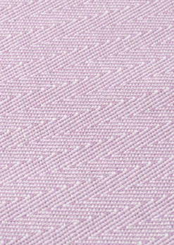 Lyngby Porcelæn Herringbone Dekkebrikker 43x30 cm lilla
