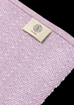 Lyngby Porcelæn Herringbone Dekkebrikker 43x30 cm lilla