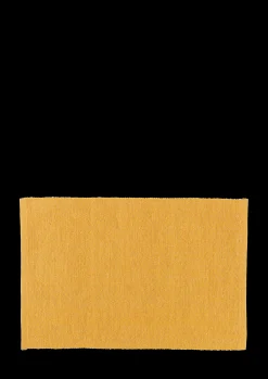 Lyngby Porcelæn Herringbone Dekkebrikker 43x30 cm gul