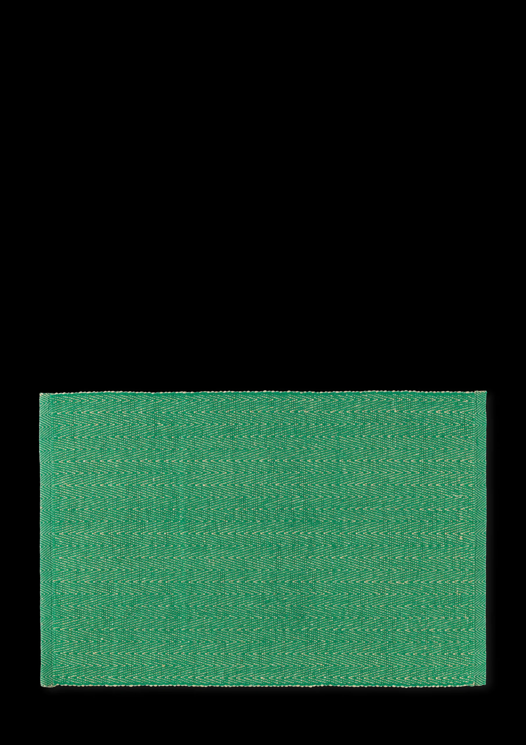 Lyngby Porcelæn Herringbone Dekkebrikker 43x30 cm grønn