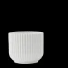 Lyngby Porcelæn Lyngby Blomsterpotte medium hvit