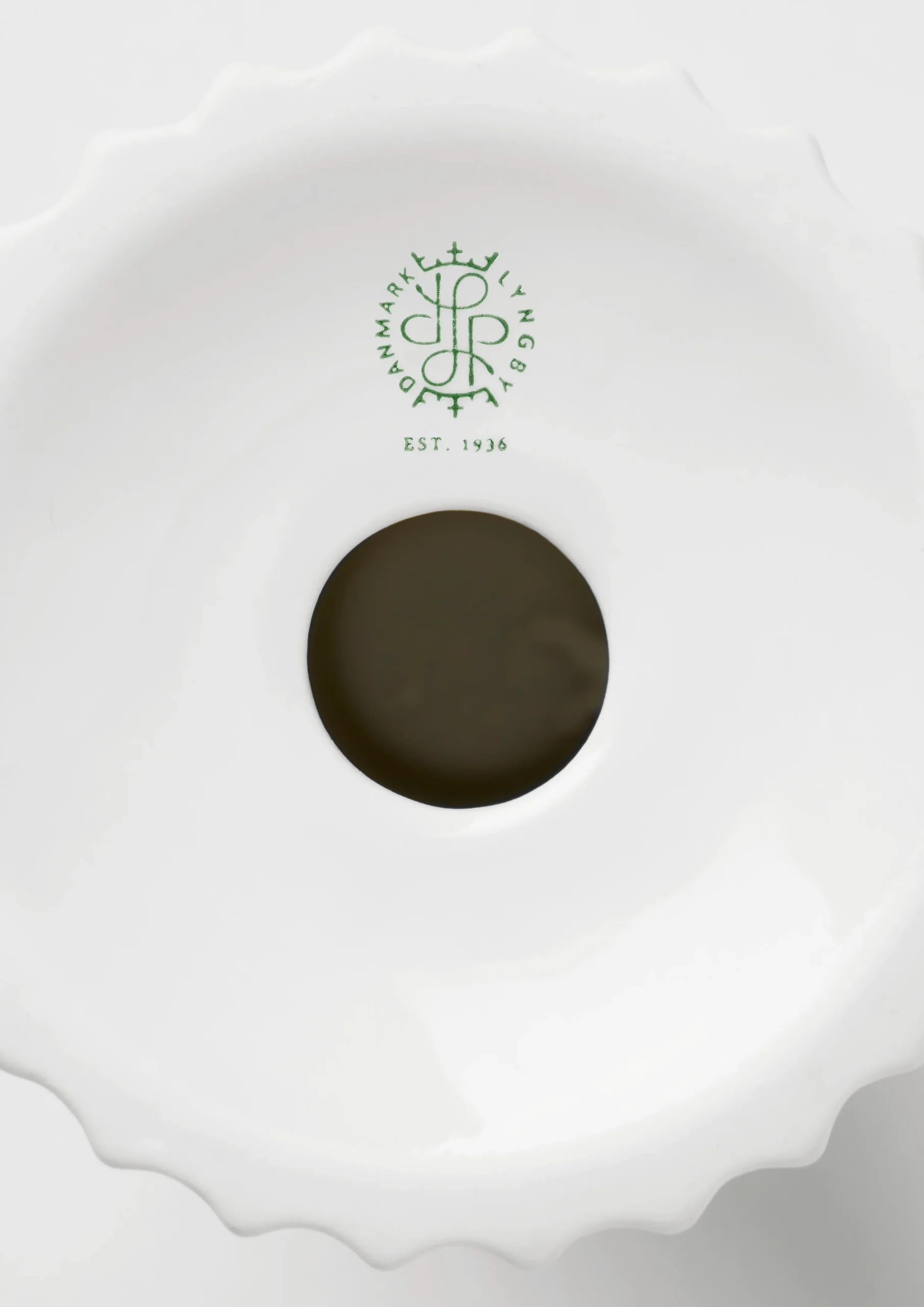 Lyngby Porcelæn Lyngby Tura Lysestake H14 cm hvit - Kjøb her