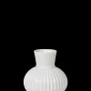Lyngby Porcelæn Lyngby Tura Vase H14.5 hvit porselen