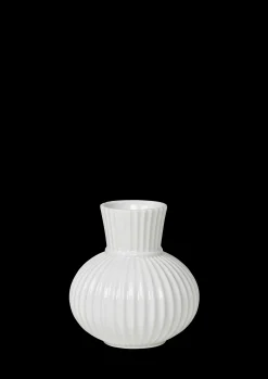 Lyngby Porcelæn Lyngby Tura Vase H14.5 hvit porselen