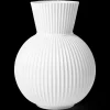 Lyngby Porcelæn Lyngby Tura Vase H34 hvit porselen
