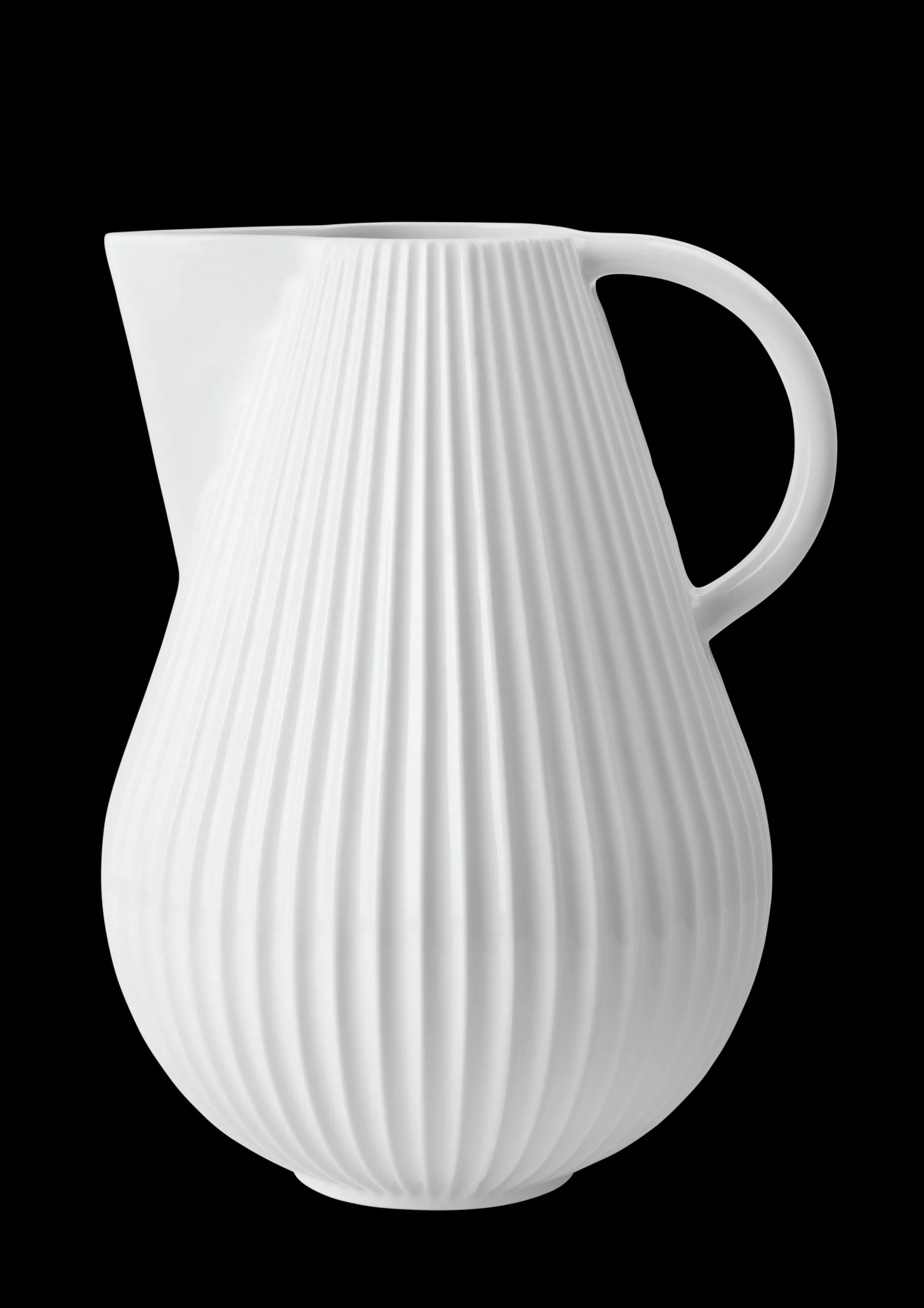 Lyngby Porcelæn Lyngby Tura Kanne/vase H27.5 hvit