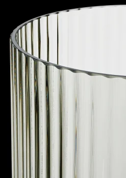 Lyngby Porcelæn Lyngby Vase H31 smoke munnblåst glass