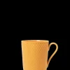Lyngby Porcelæn Rhombe Color Kopp med hank 33 cl gul