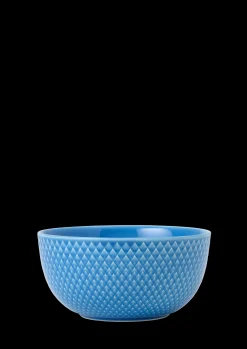 Lyngby Porcelæn Rhombe Color Skål Ø13 cm blå