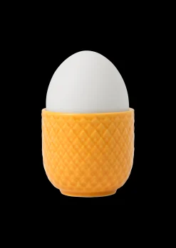 Lyngby Porcelæn Rhombe Color Eggeglass Ø5 cm gul