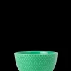 Lyngby Porcelæn Rhombe Color Skål Ø11 cm grønn
