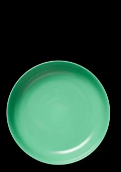 Lyngby Porcelæn Rhombe Color Serveringsskål Ø28 cm grønn