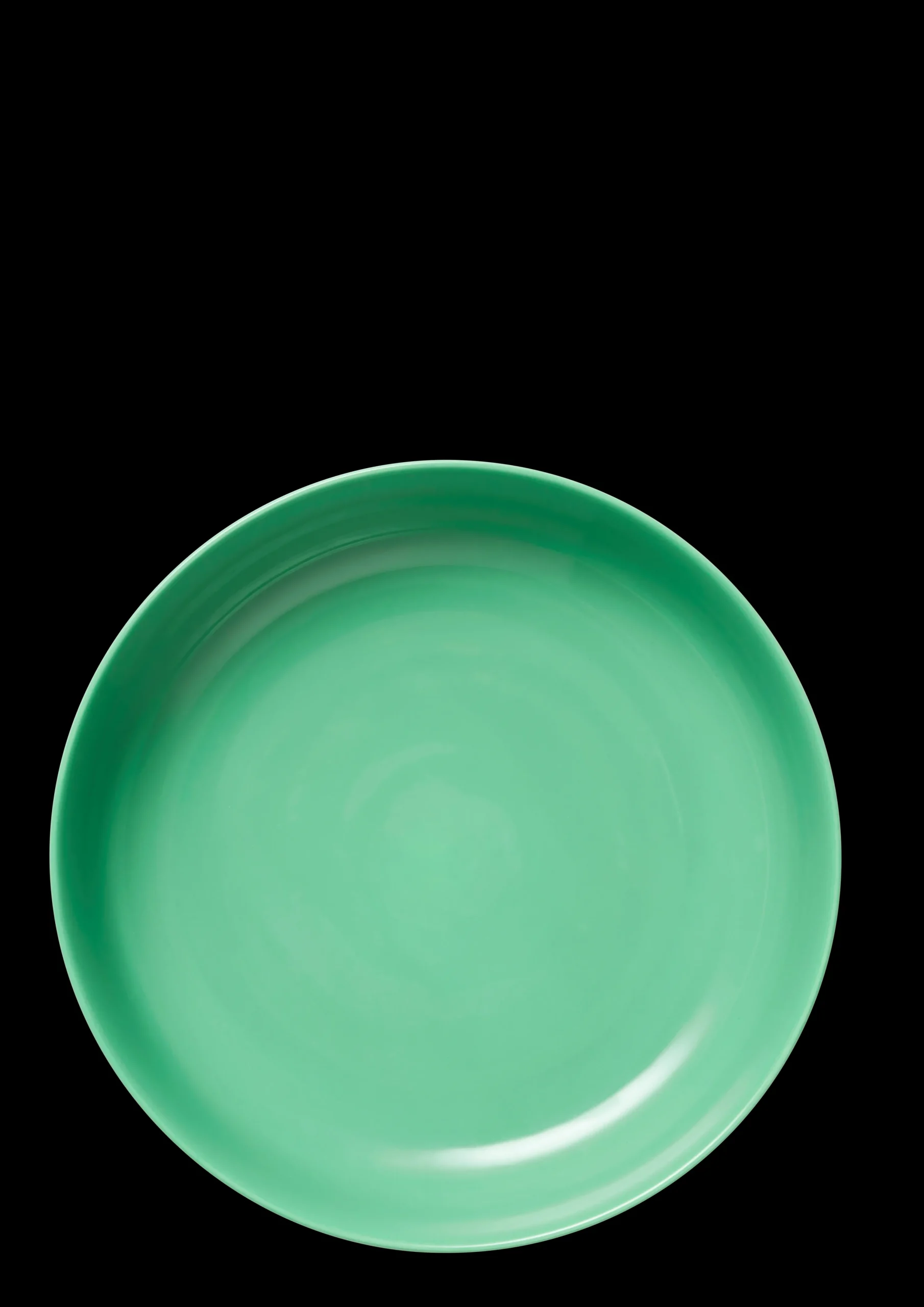 Lyngby Porcelæn Rhombe Color Serveringsskål Ø28 cm grønn