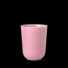 Lyngby Porcelæn Rhombe Color Krus 33 cl rosa