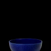 Lyngby Porcelæn Rhombe Color Skål Ø15.5 cm mørk blå