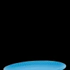 Lyngby Porcelæn Rhombe Color Oval serveringsfat blå