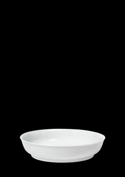 Lyngby Porcelæn Rhombe Desserttallerken Ø16 cm hvit