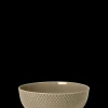 Lyngby Porcelæn Rhombe Earth Skål Ø15.5 cm clay - Kjøp nå