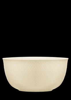 Lyngby Porcelæn Rhombe Earth Serveringsskål Ø22 cm marble