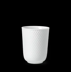 Lyngby Porcelæn Rhombe Krus 33 cl hvit