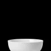 Lyngby Porcelæn Rhombe Skål Ø15.5 cm hvit - Kjøb her