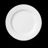 Lyngby Porcelæn Rhombe Tallerken Ø23 cm hvit