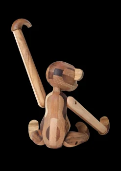 Kay Bojesen Monkey Medium Reworked jubileumsmiddels mixed tre