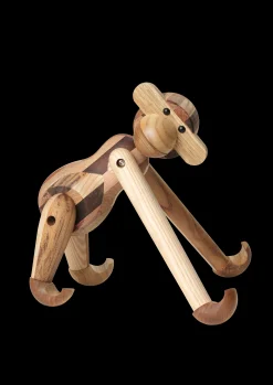 Kay Bojesen Monkey Medium Reworked jubileumsmiddels mixed tre