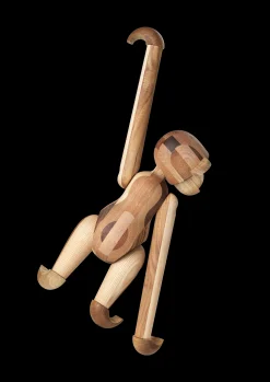 Kay Bojesen Monkey Medium Reworked jubileumsmiddels mixed tre