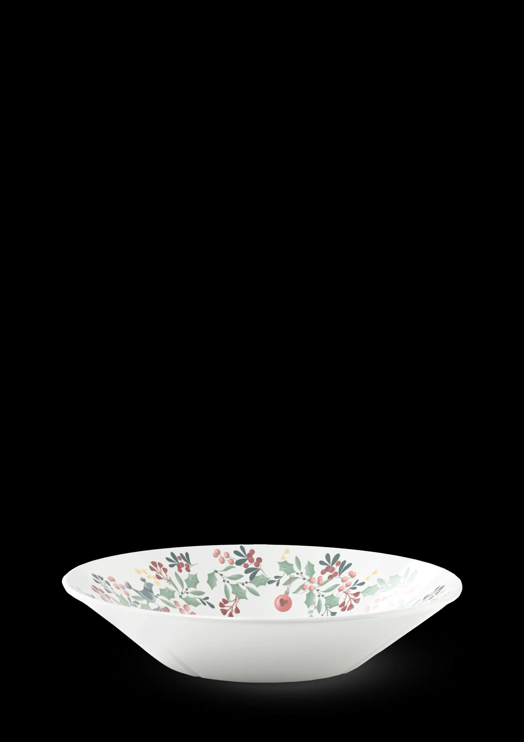Rosendahl GC Cottage Skål Ø19 cm hvit m. deko - Kjøp nå