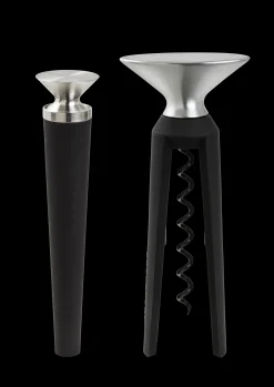Rosendahl Gran Cru Barware Åpner og Korketrekker sort/stål